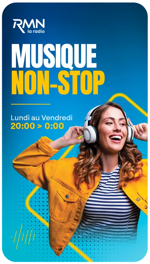 Semaine | Musique non-stop | 20h à 00h