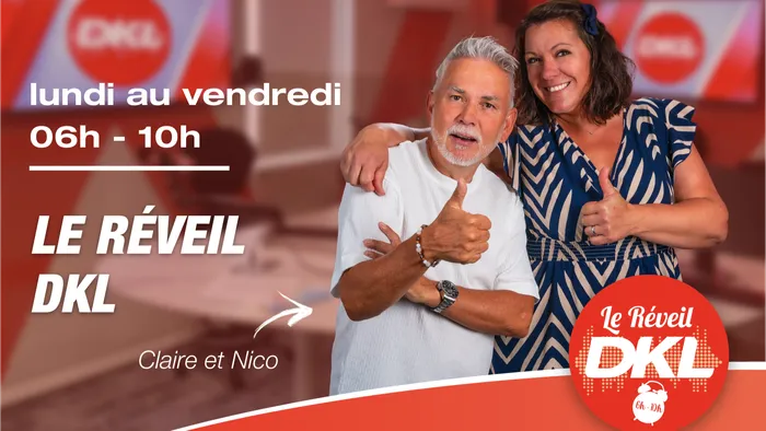 Lundi au vendredi - 06h-10h - Le réveil DKL