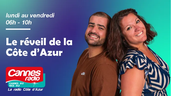 Lundi au vendredi - 06h-10h - Le réveil de la Côte d'Azur